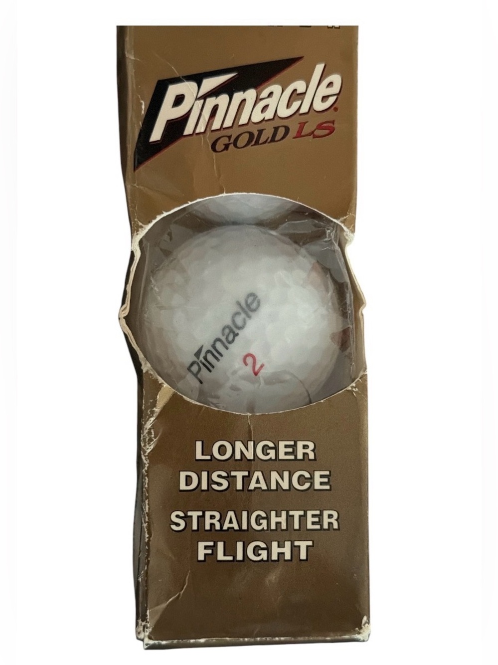 Pinnacle White Golf Balls - Longer Distance, Straighter Flight